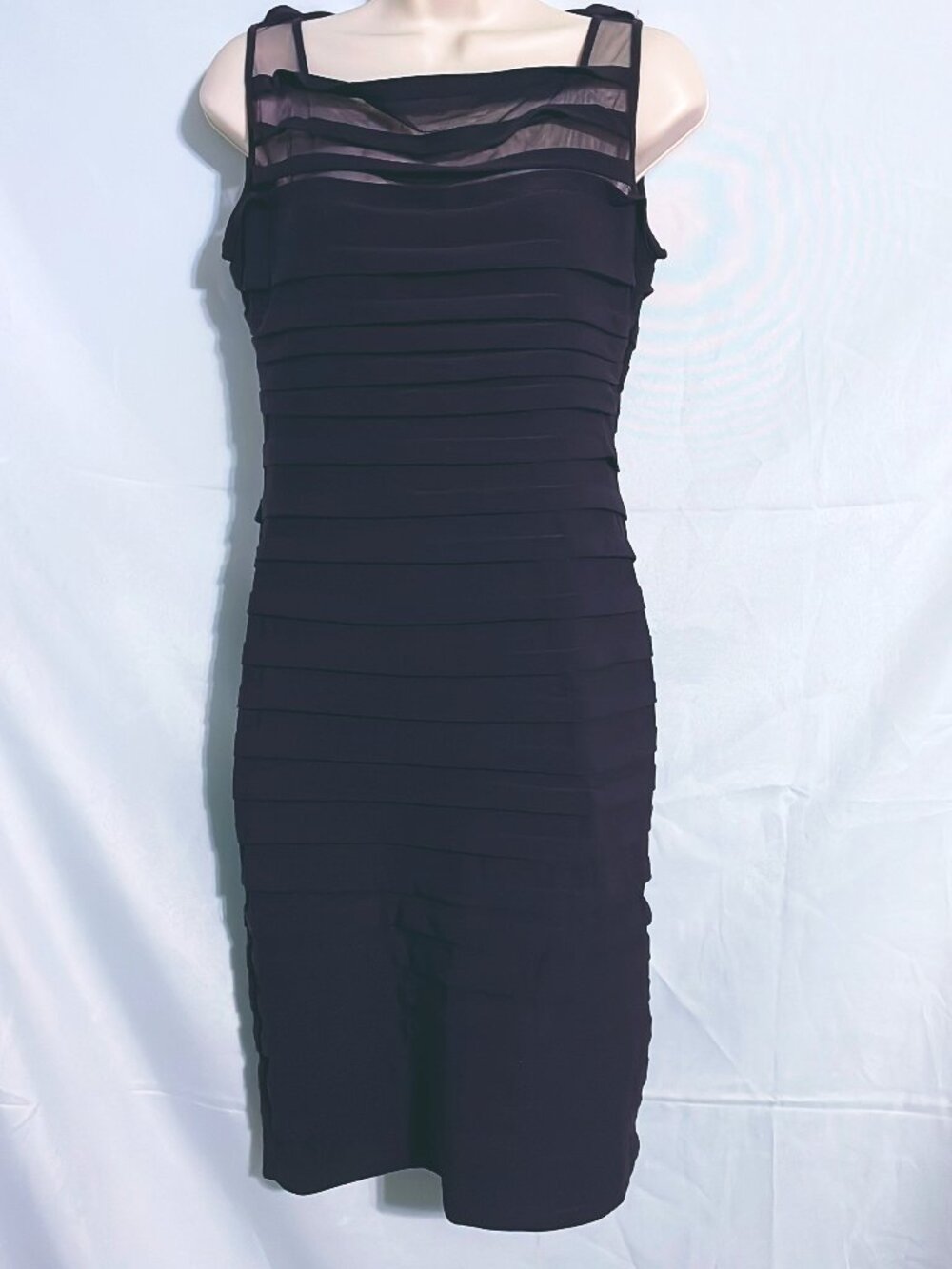 Angee Dark Purple Sleeveless Dress Size 10